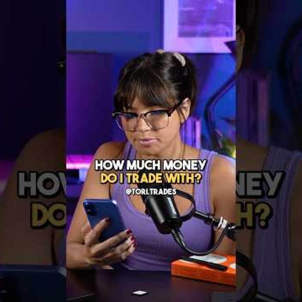 How much money do I trade with?