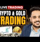 Live Crypto & Gold Analysis and trading || #btc #crypto #gold #forex