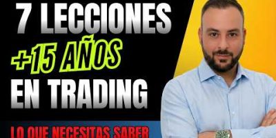 7 Lecciones de 15+ Años en Trading Algorítmico | Lo Que Deseé Haber Sabido