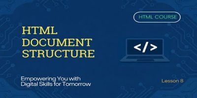 HTML Document Structure – Lesson 8 (Hyper Text Markup Language Course) | Favicon | HTML Boilerplate