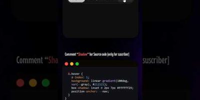 Speed run nav bar using Css only #coding #webdesign #uidesignlearning #codelife