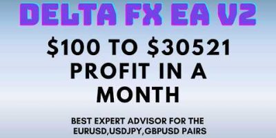 Delta FX EA V2 Forex MT4 Robot $100 To $30521 Profit In A Month | Best forex robots
