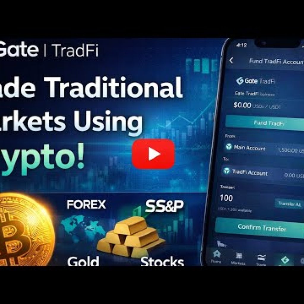 Gate TradFi Explained: How to Trade Stocks, Gold & Forex Using Crypto (Step-by-Step)