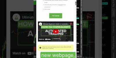 Free ThinkOrSwim Automated Trading Scripts! #thinkorswim #automatedtrading