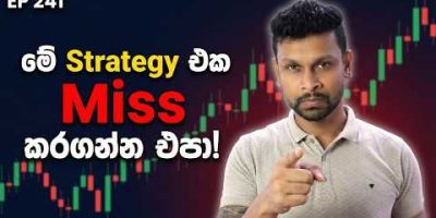 Deriv trading Strategy Sinhala  |  Deriv Live Trading Experiment | EP 241