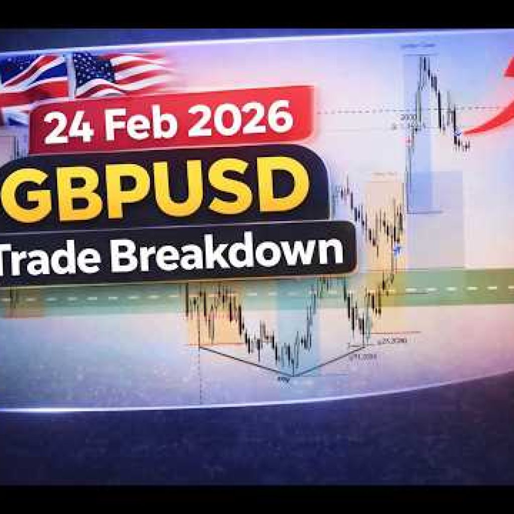 GBPUSD Trade Breakdown I 24 Feb 2026 I ICT Concepts I Urdu Hindi