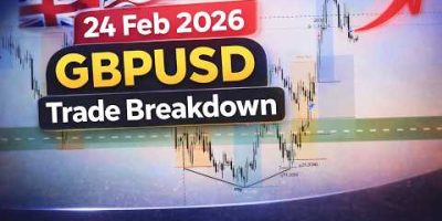 GBPUSD Trade Breakdown I 24 Feb 2026 I ICT Concepts I Urdu Hindi