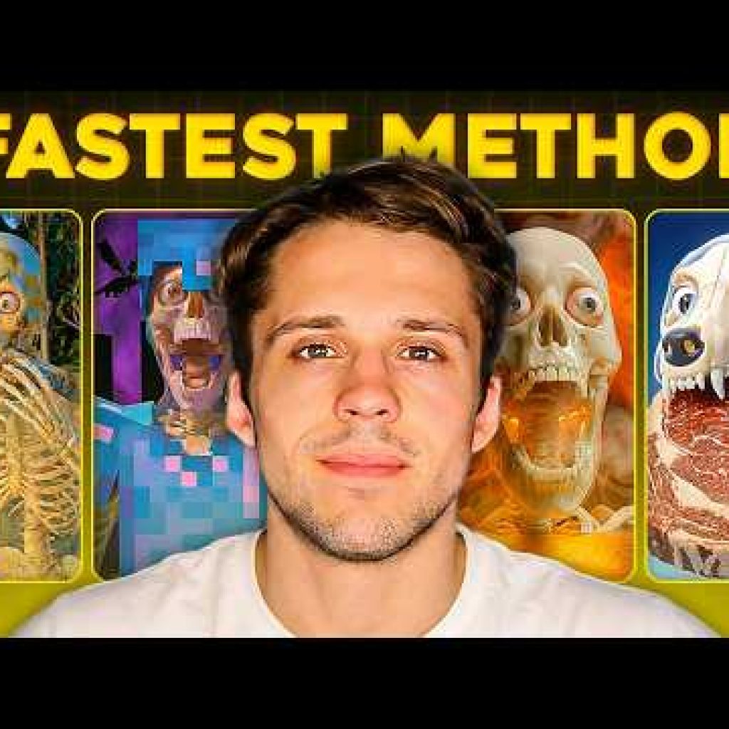 How to Make VIRAL AI Skeleton Shorts FAST (Full Tutorial)