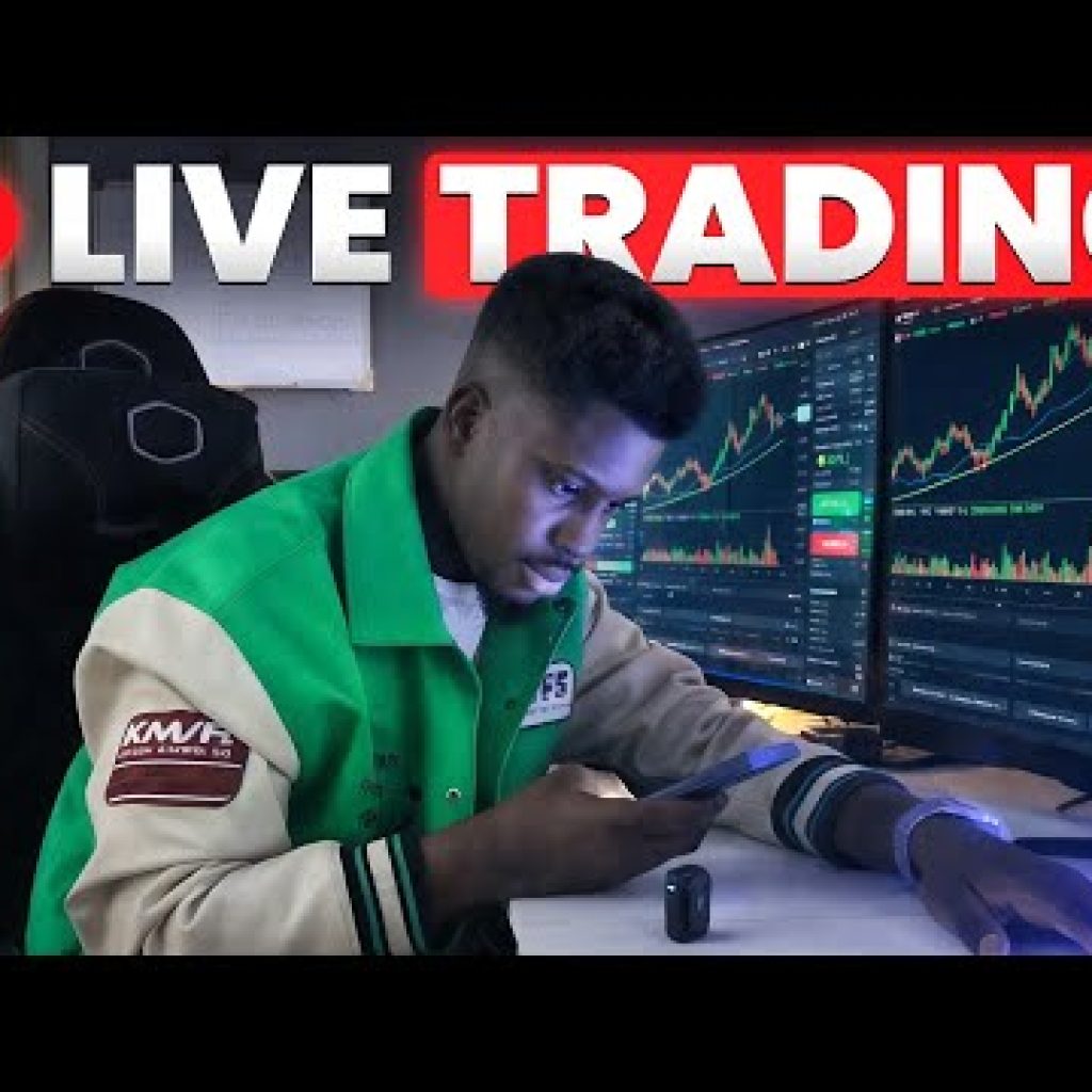 LIVE TRADING GOLD, NASDAQ, US30, EURUSD, GBPUSD, BTCUSD