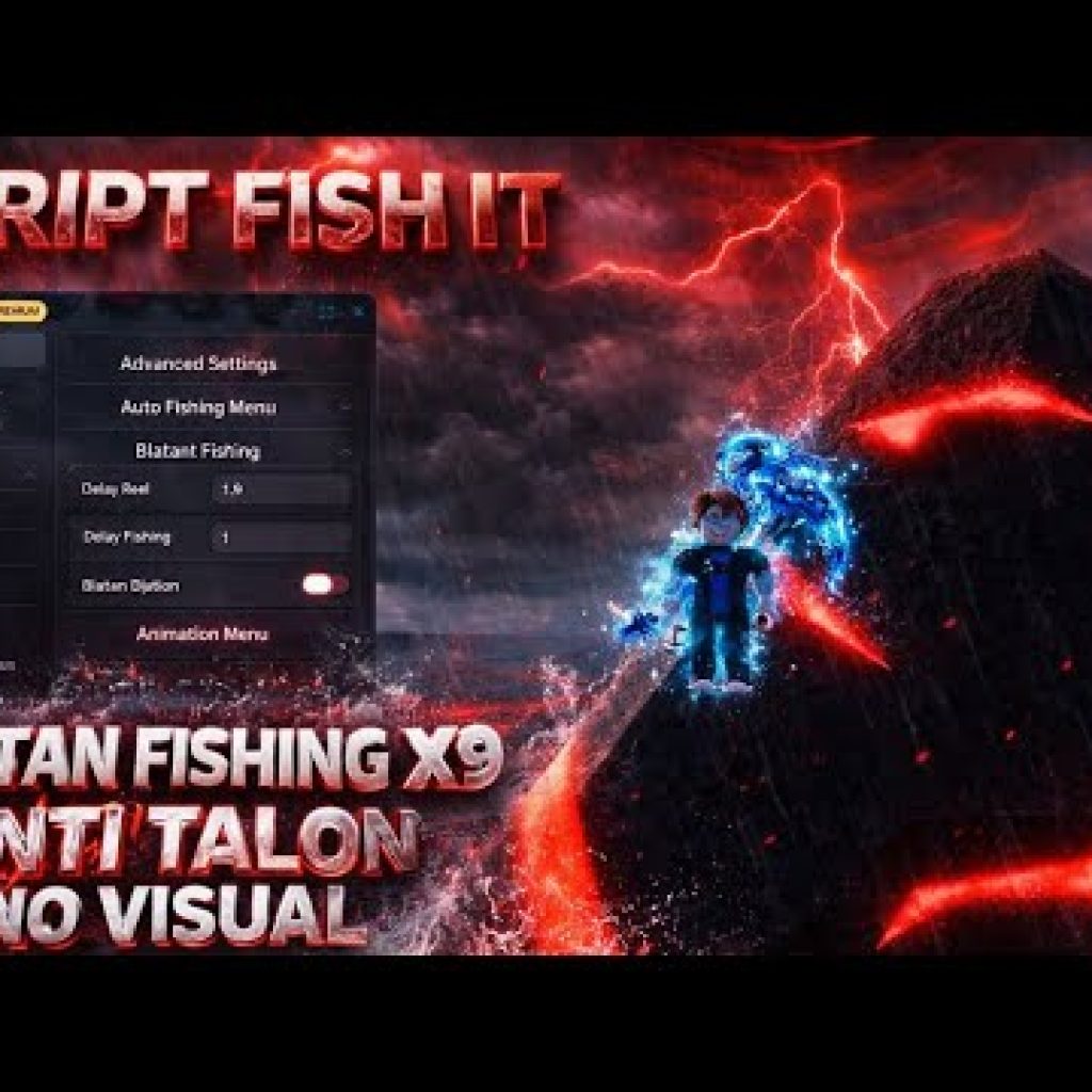 NEW UPDATE SCRIPT FISH IT ! NO VISUAL SUPER FISHING 5X INSTANT FISHING CUSTOM EMOTES DLL