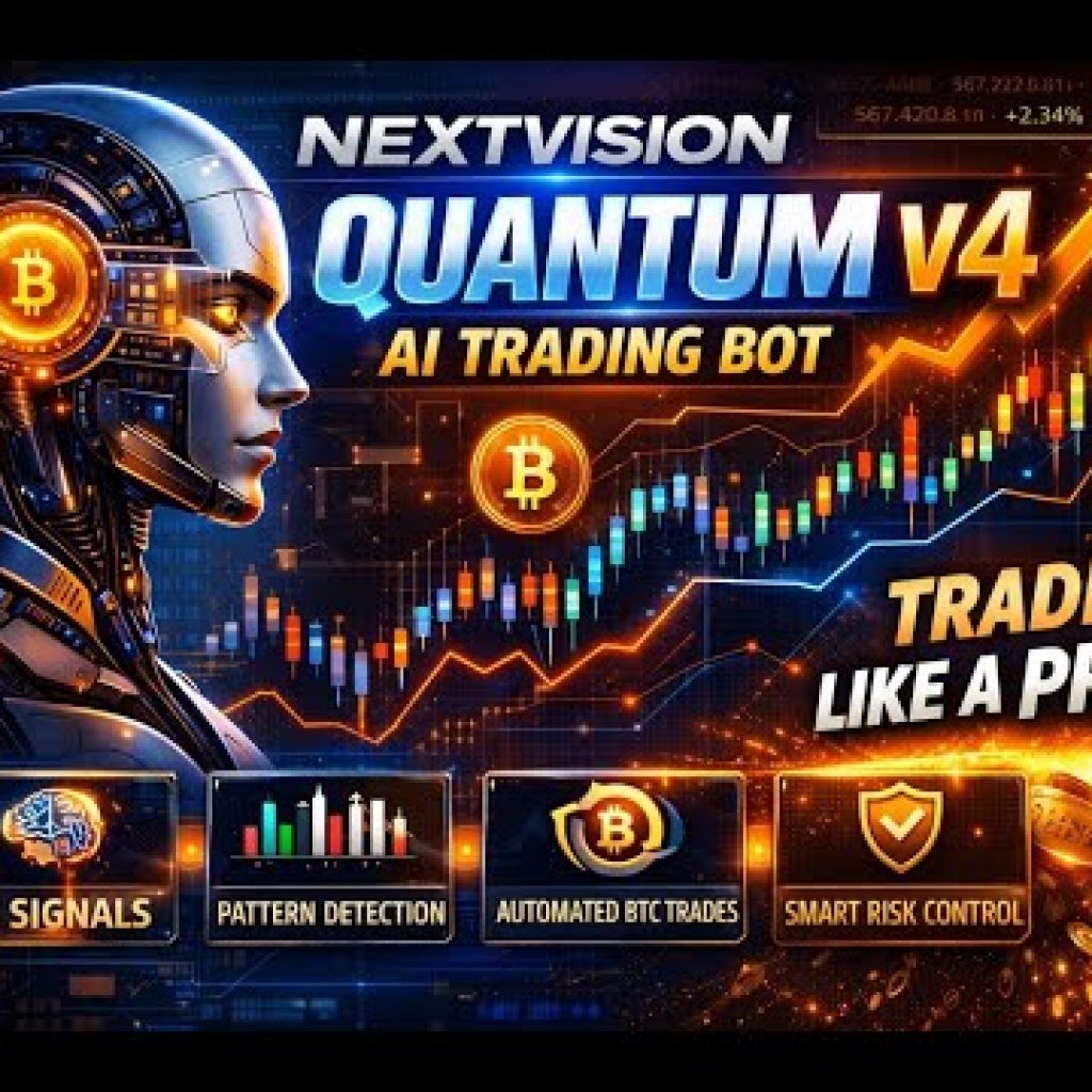 NextVision Quantum V4 LIVE 🚀 | AI Forex Trading Bot | BTCUSD Automated Trading Strategy | Live Mark
