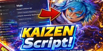 [⚡KASHIMO] KAIZEN Best Script – *NO KEY* (Auto Farm, Infinite Exp, Auto Unlock HR & Auto Chest)