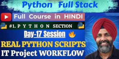 Python Practice Programs 🔥 | 8 Real Scripts + IT Project Workflow | Day 17 Python Full Course
