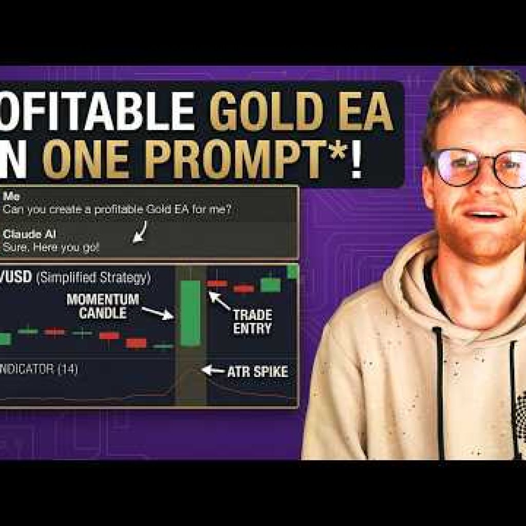 AI Will Change Trading Forever! Create a Fully Automated Trading Strategy for Gold (just one Prompt)