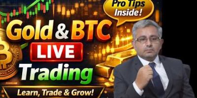 Live Gold & Bitcoin Market Analysis | Practical & Educational Trading Session no.1620