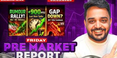 Pre Market Report and Analysis | Nifty & Sensex Pre Market Analysis | Pre Market Report 6 March 2026