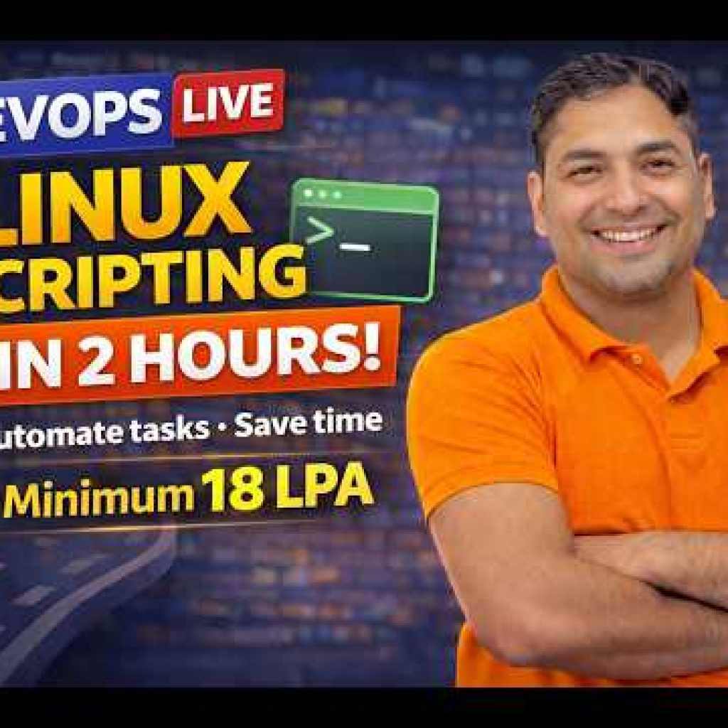 DevOps Linux Scripting in 2 Hours | Bash Automation | Minimum 18 LPA