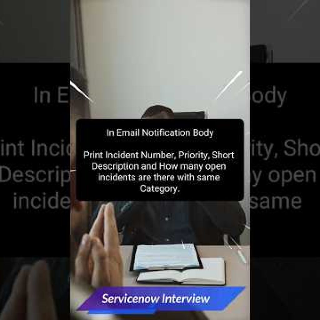 Servicenow Scripting Interview Question #servicenowscripting