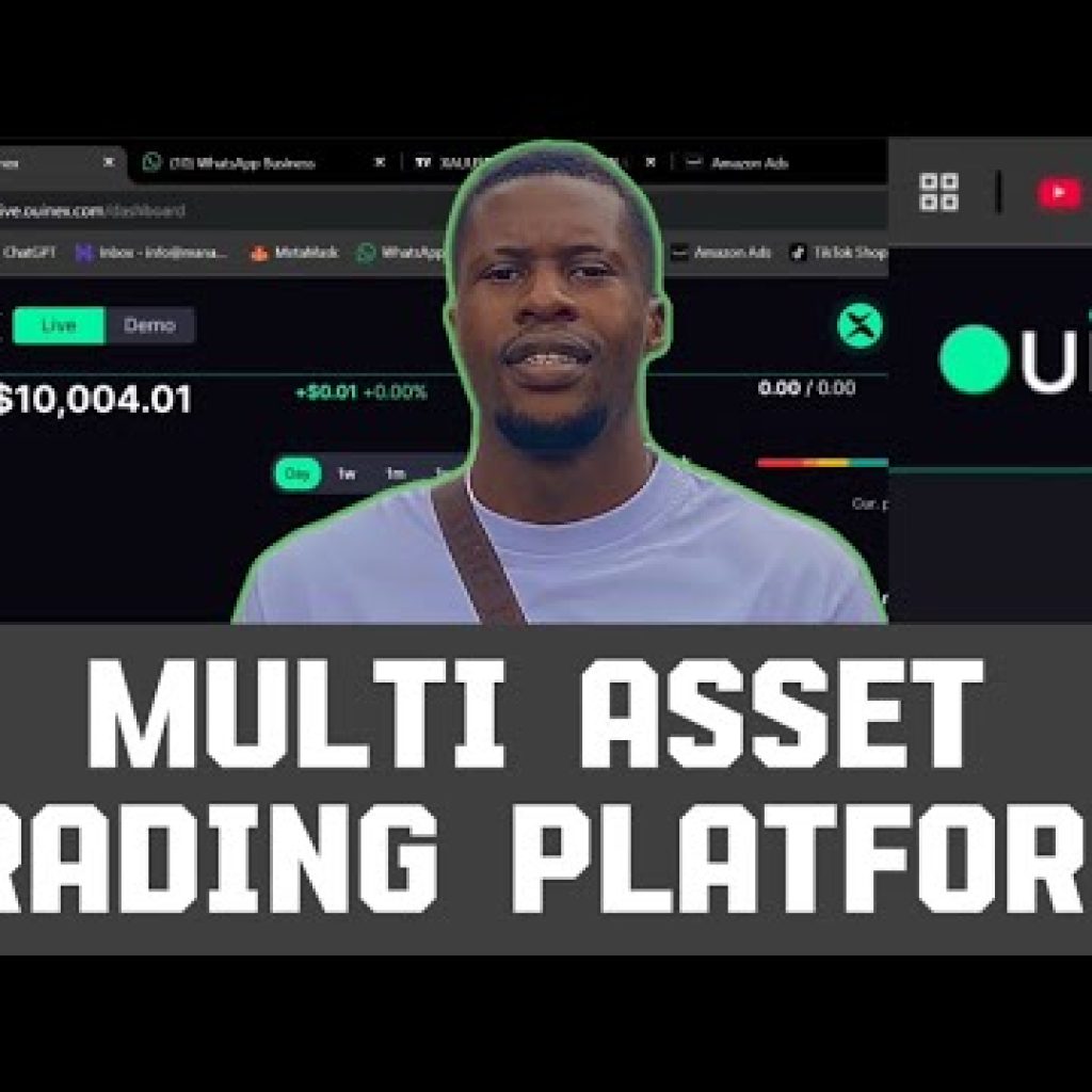How to trade Crypto, indices, Stocks & Forex on Ouinex Exchange