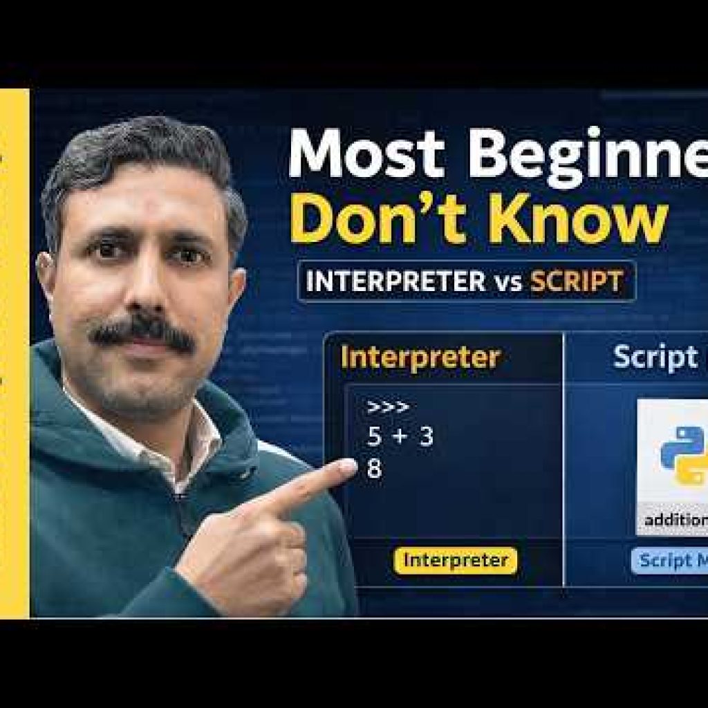Interactive mode and script mode in python | Python for beginners | Computer science
