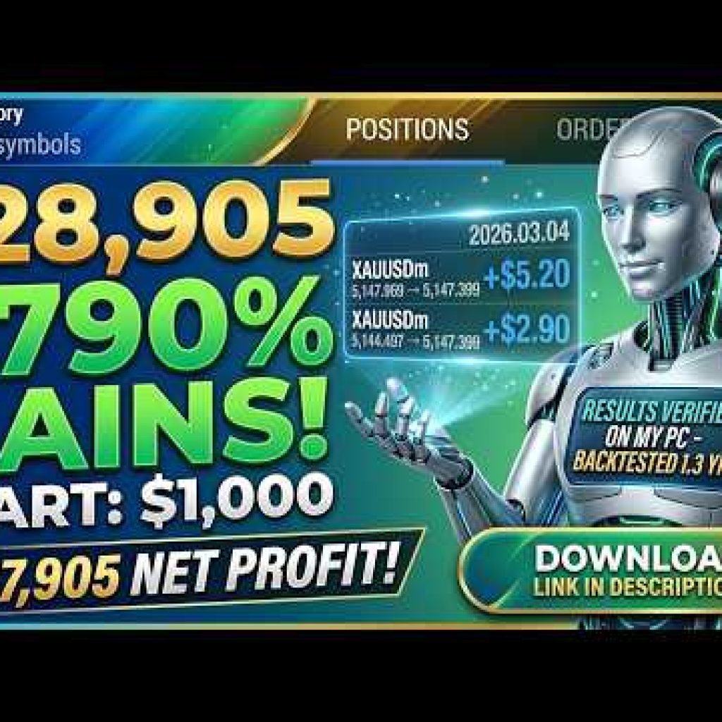 Backtesting Results Forex Trading Robot, EA, Algo