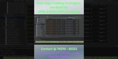 Part 3 How Algo Trading Strategies Are Built for Nifty & Bank Nifty Scalping #darklogicalgo