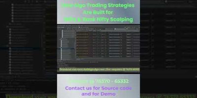 Part 5 How Algo Trading Strategies Are Built for Nifty & Bank Nifty Scalping #darklogicalgo