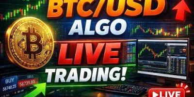 BTCUSD live algo trading || (Fully automatic algo ) || Supper trend indicator strategy