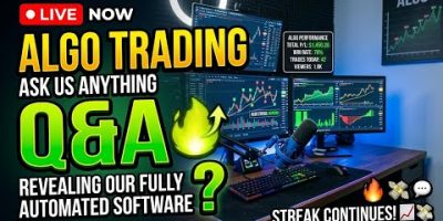 How Our Algo Trading Software Works | LIVE Q&A & Profit Reveal