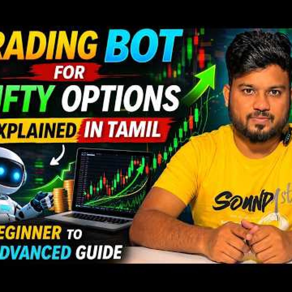 Nifty Options Algo Trading BOT Setup | Full Algo Trading Explanation in Tamil