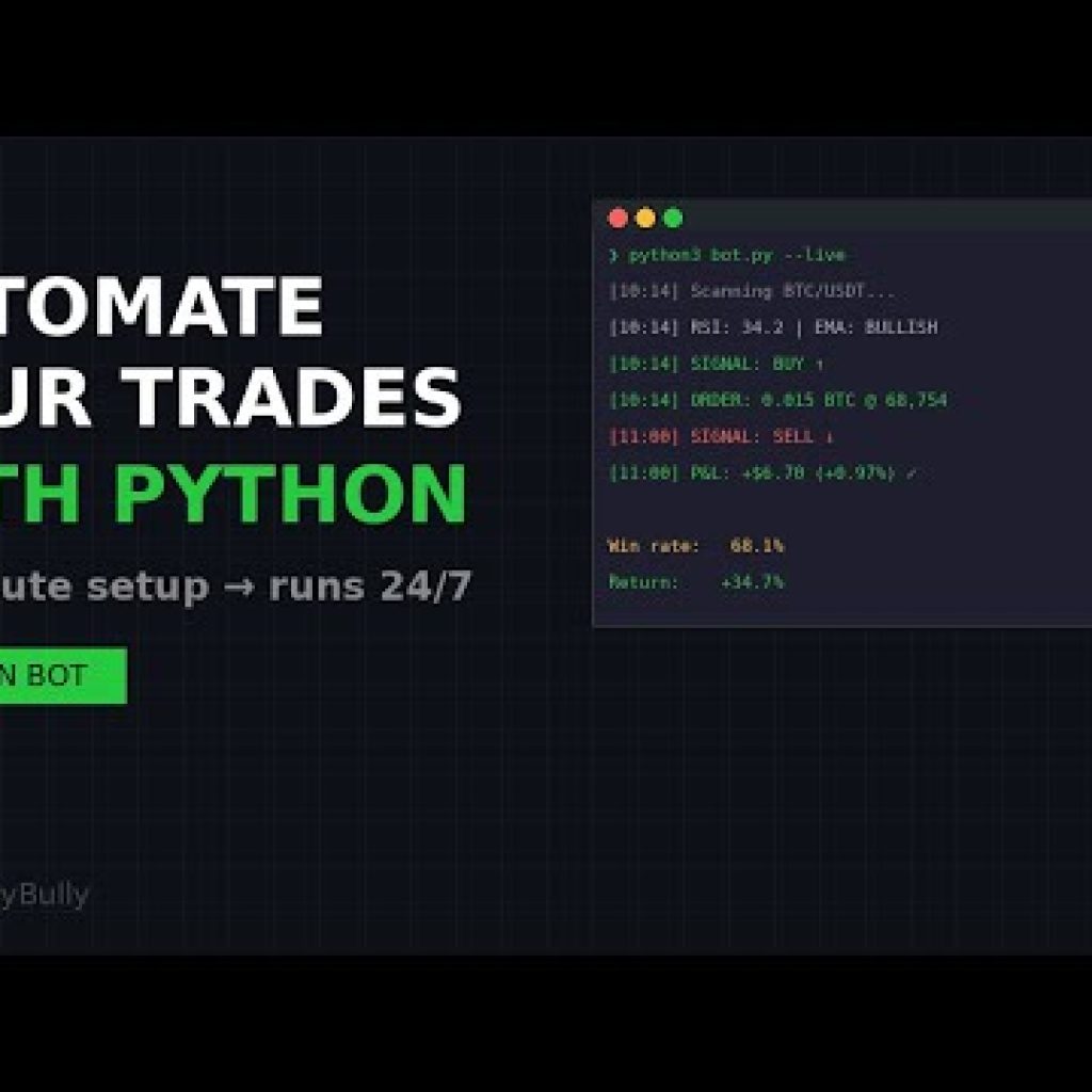 Automate Your Trades with Python (10 Minute Setup)