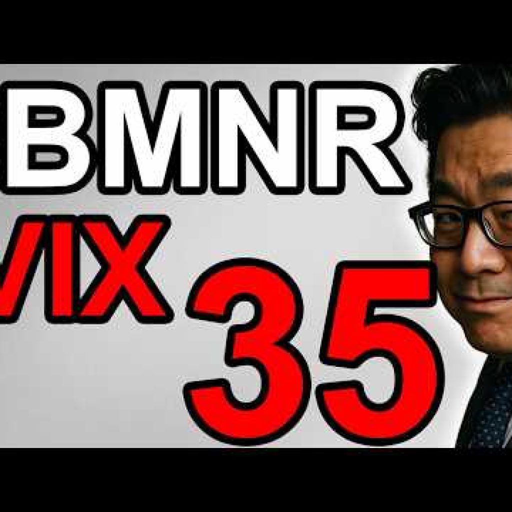 $BMNR FINAL BOTTOM START NOW: VIX at 35