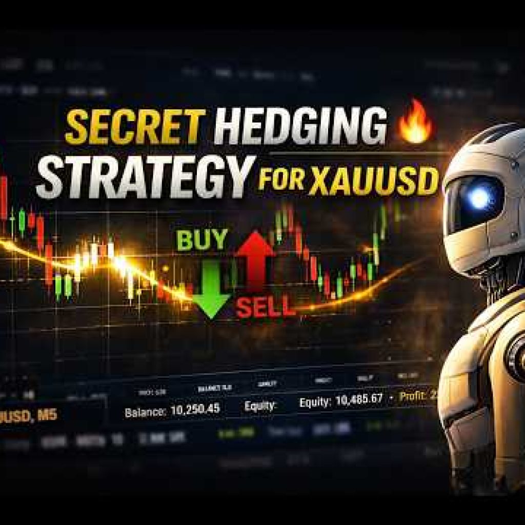 Secret Hedging Strategy for XAUUSD 🔥 | Forex Algo Trading Bot Live