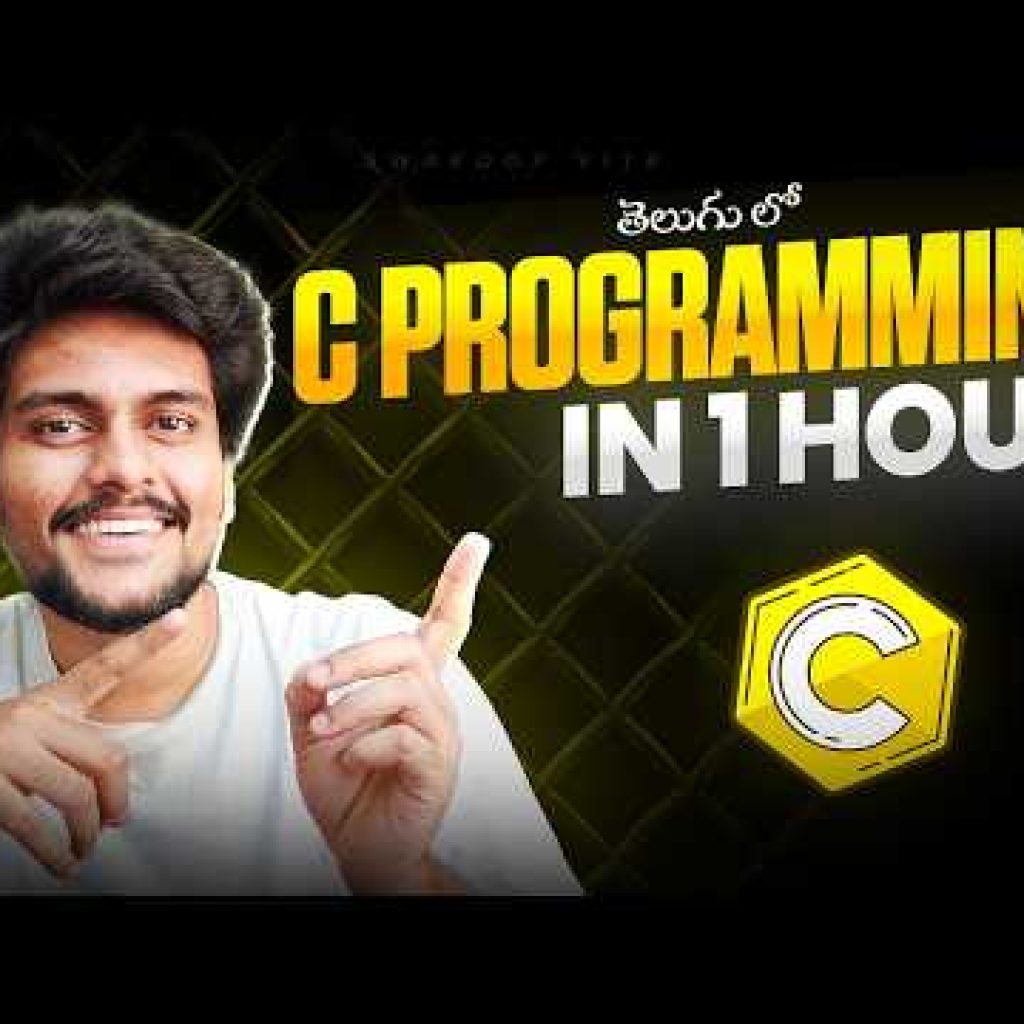 C Language Full Course in 1 HOUR and Become a ZERO to HERO Programmer!