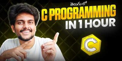 C Language Full Course in 1 HOUR and Become a ZERO to HERO Programmer!
