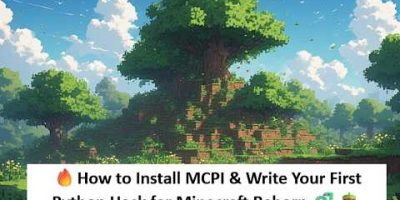 Hack Minecraft with Python on Raspberry Pi – Install MCPI & Start Coding!