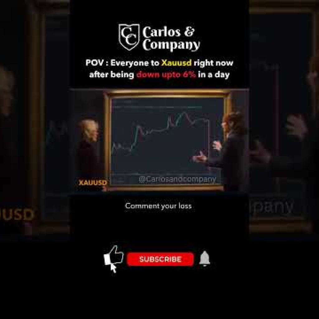 Everyone to XAUUSD After -6% Crash 😭📉 | Gold Traders Right Now | Carlos & Company #trading #gold