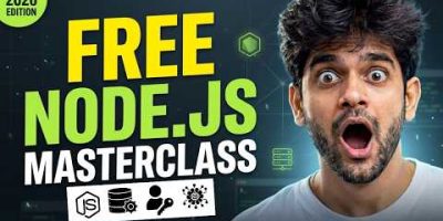 Node.js Masterclass 2026 | 20+ Hour Free YouTube Course Trailer