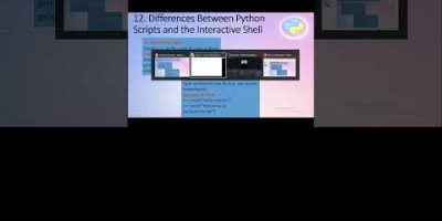 Python Script vs Interactive Shell (Simple Explanation) | Python Interview Question