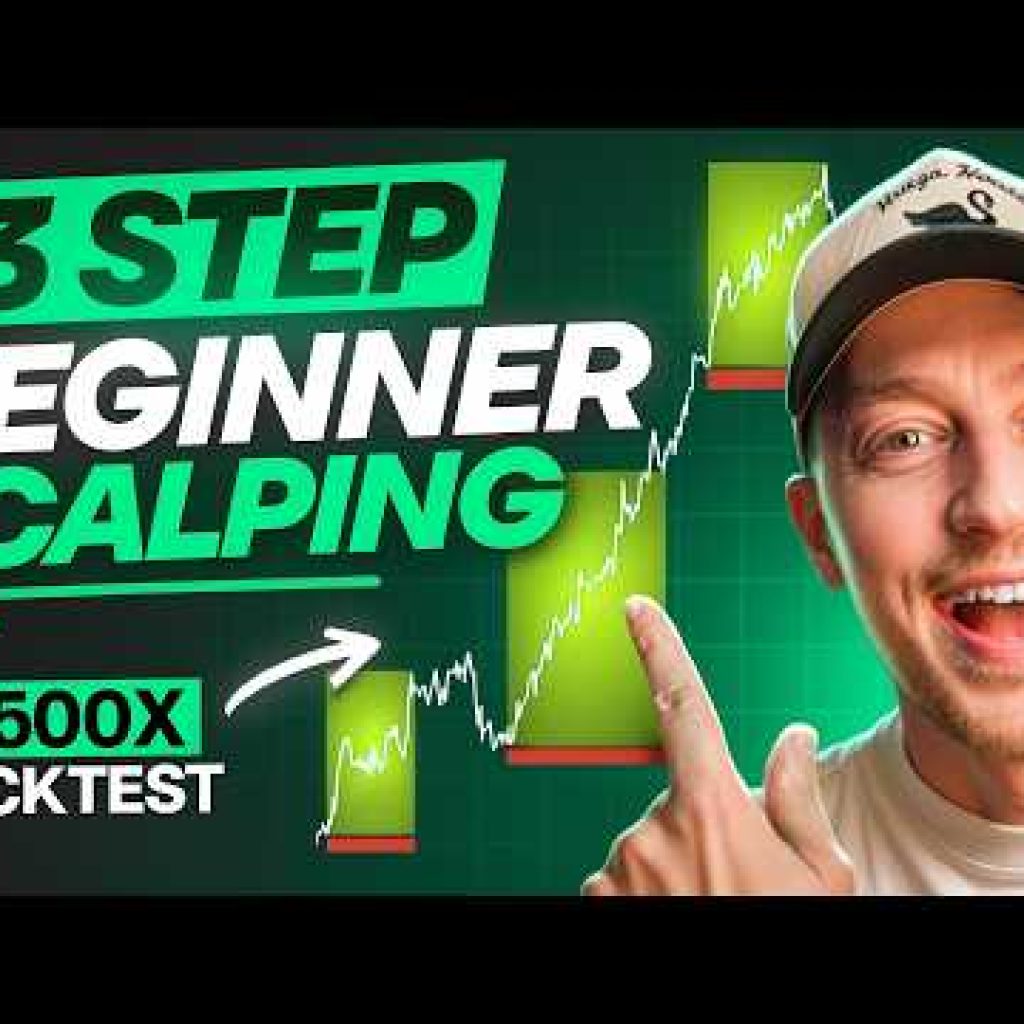 3 Step BEGINNER Scalping Strategy (500 Trade BACKTEST)