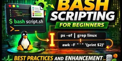 Bash Scripting Tutorial for Beginners | set -x, set -e, pipefail Explained | Linux Pipe (|)