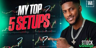 my top 5 setups for the week