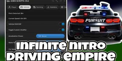 Driving Empire Script Pastebin 2026 | Auto Farm , Speed Boost , Infinite Nitro