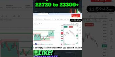 🔥🔥🔥🎯🫵🎉nifty movement 22700 to 23300+  level sabke niklenge #trading#stockmarket