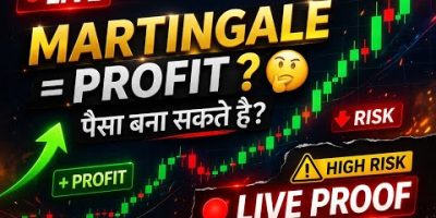 “Kya Martingale Strategy Se Paisa Bana Sakte Hai? 🤔 | LIVE Forex Trading Proof 🔴”