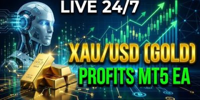 🔴 LIVE 24/7: Algorithmic Trading Robot | XAU/USD (Gold) | MT5 EA