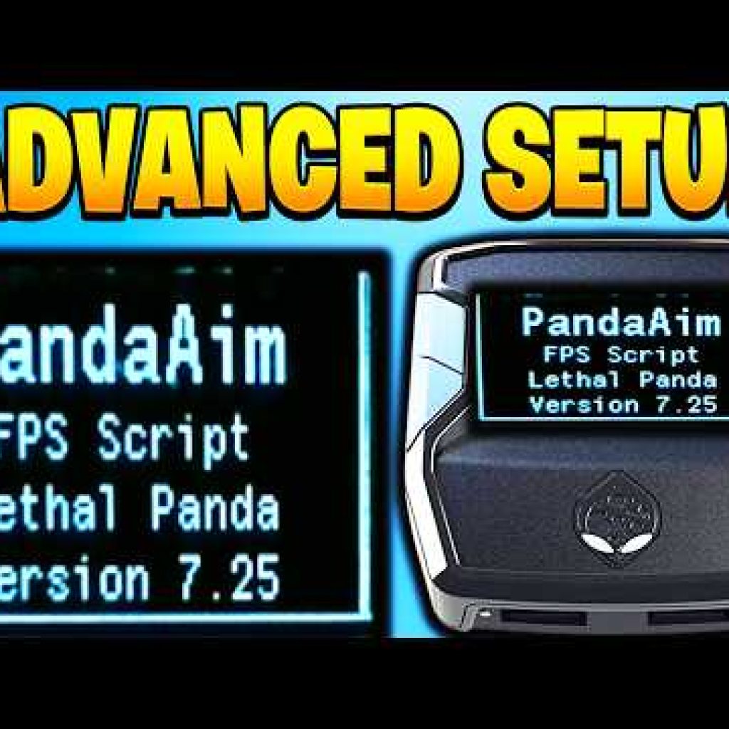 UPDATED Cronus Zen Script ADVANCED Setup Aim Assist + Zero Recoil (Pandaaim v7.25)