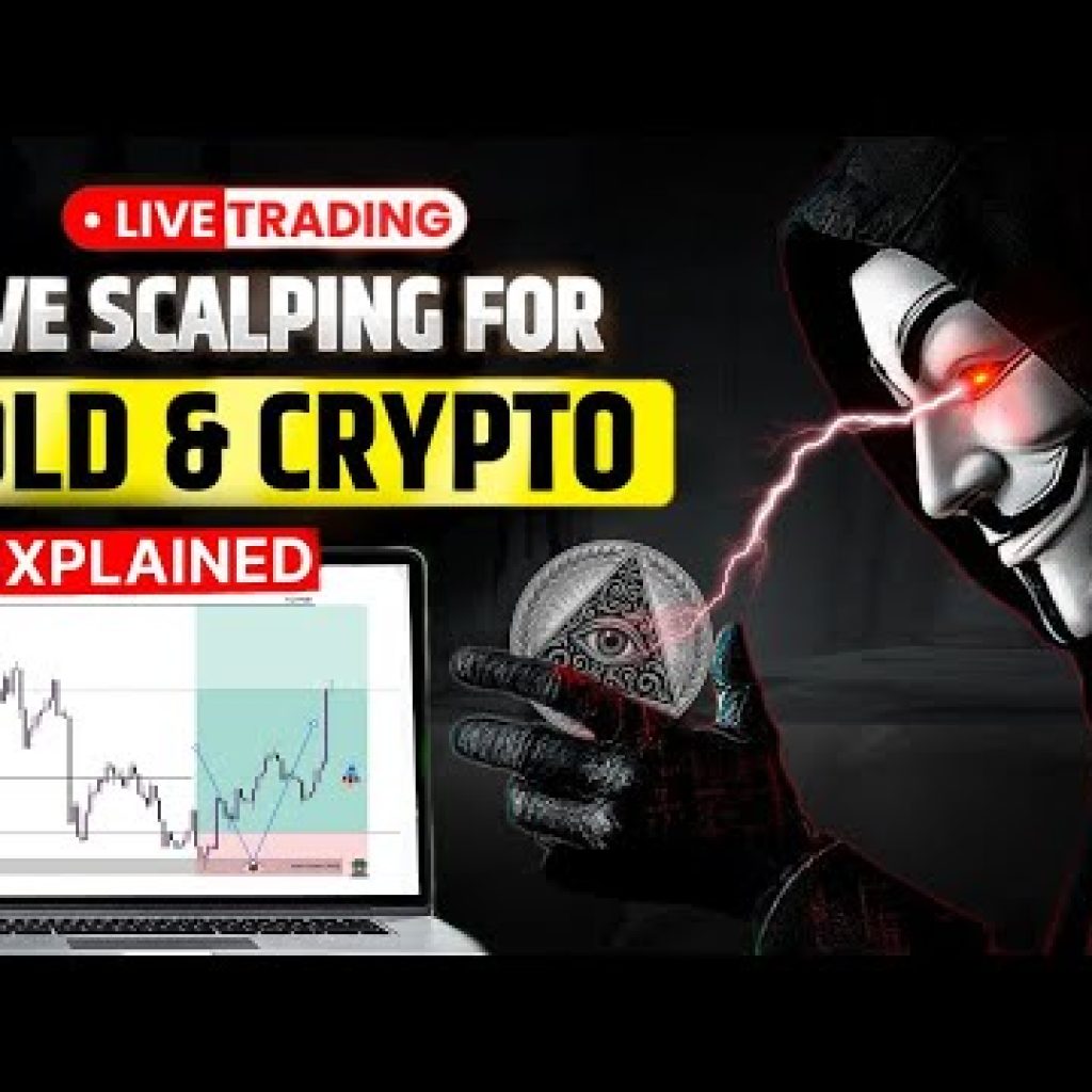 Live GOLD and CRYPTO Scalping Trading | DAY 214 #goldtrading #cryptotrading #bitcoin