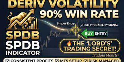 Best MT5 Indicator for Deriv Volatility Index | SPDB Strategy 2026: 90% WIN RATE 📈