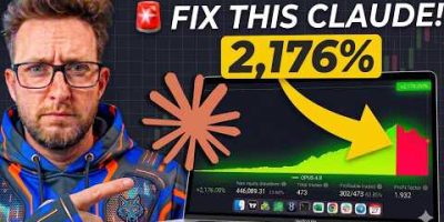 I Gave Claude AI My Best TradingView Strategy… The Fix Was Insane